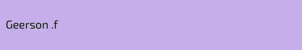 Geerson .f